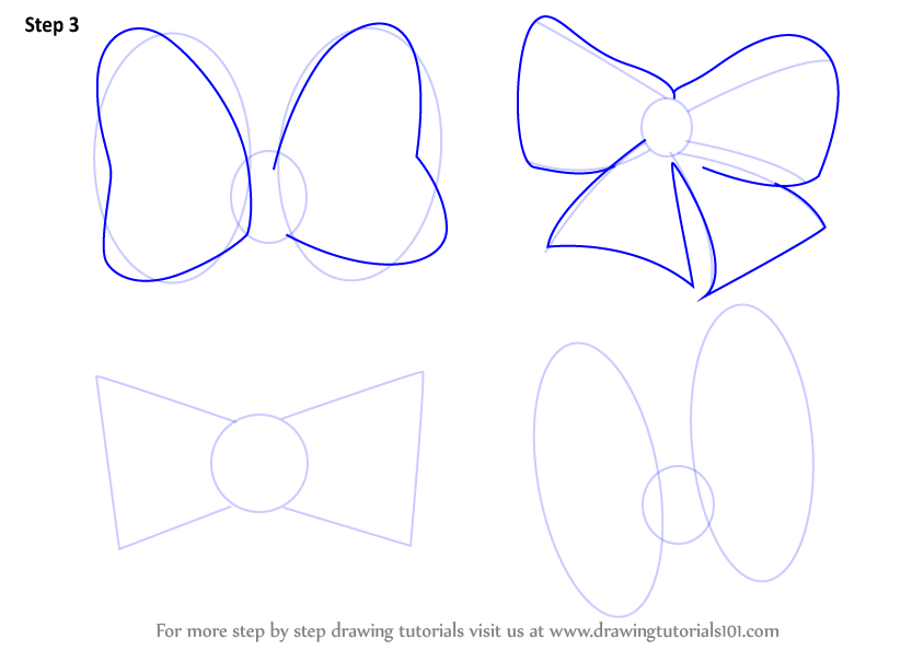844x595 Minnie Mouse Bow Tie Is A Popular Attire Quite Famous Among - Minnie Mouse Bow Drawing