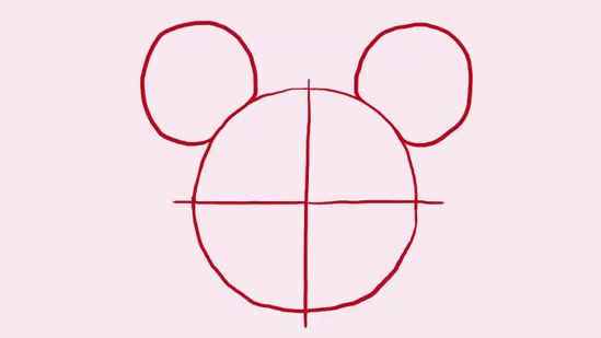 549x309 Ways To Draw Minnie Mouse Step - Minnie Mouse Bow Drawing