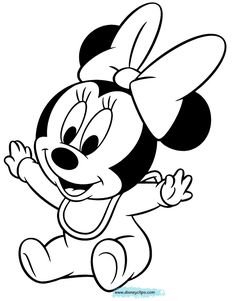 236x301 Photos How To Draw Baby Minnie - Minnie Mouse Cartoon Drawing