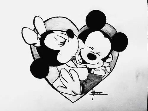 Minnie Mouse Cartoon Drawing at PaintingValley.com | Explore collection ...