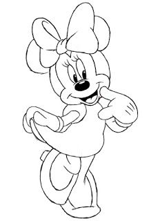 232x320 How To Draw Minnie Mouse Drawings Minnie Mouse Drawing, Disney - Minnie Mouse Drawing
