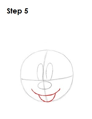 300x388 How To Draw Minnie Mouse - Minnie Mouse Drawing