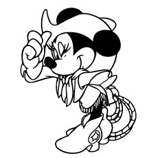230x230 Top Free Printable Cute Minnie Mouse Coloring Pages Online - Minnie Mouse Drawing Pages