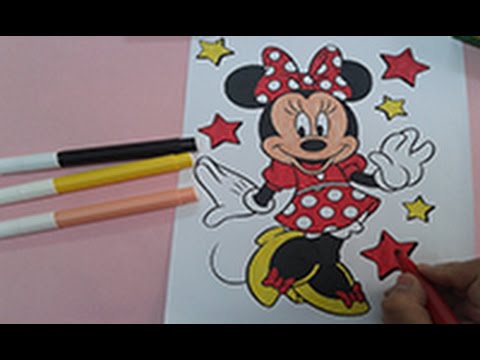 480x360 Arts For Kids How To Color Minnie Mouse, Disney Coloring Pages - Minnie Mouse Drawing Pages