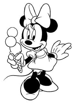 236x333 Mickey Mouse Coloring Games Vfbi Mickey Mouse And Minnie Coloring - Minnie Mouse Drawing Pictures
