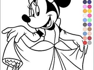 320x240 mickey mouse coloring mickey mouse and minnie mouse drawing - Minnie Mouse Drawing Pictures
