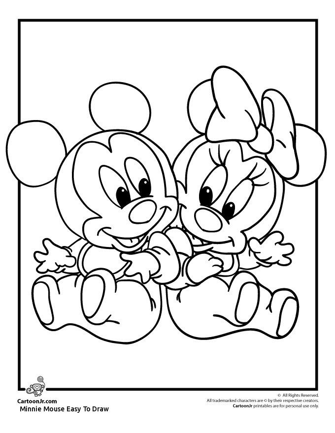 680x880 Easy Steps Shoes Drawing - Minnie Mouse Drawing Step By Step