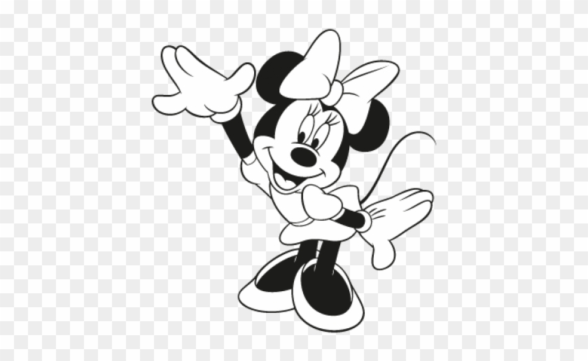 840x517 How To Draw Baby Minnie Mouse Step - Minnie Mouse Drawing Step By Step