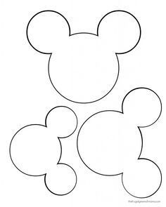 236x295 mickey mouse ears head outline disneyland disney world trips - Minnie Mouse Ears Drawing