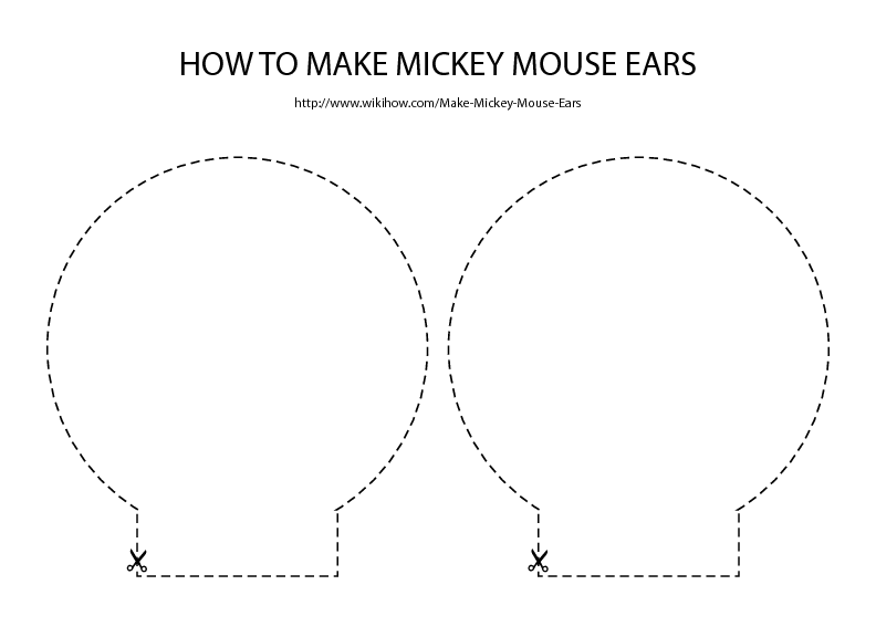 792x576 photos minnie mouse ears template - Minnie Mouse Ears Drawing