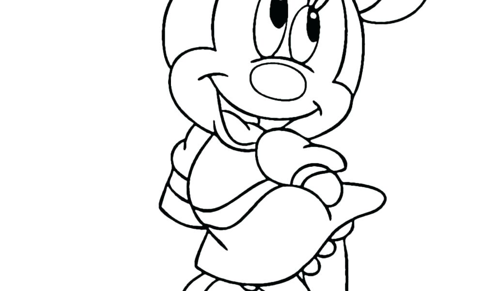 1024x600 Minnie Mouse Face Coloring Pages Sheets The Images Collection - Minnie Mouse Face Drawing