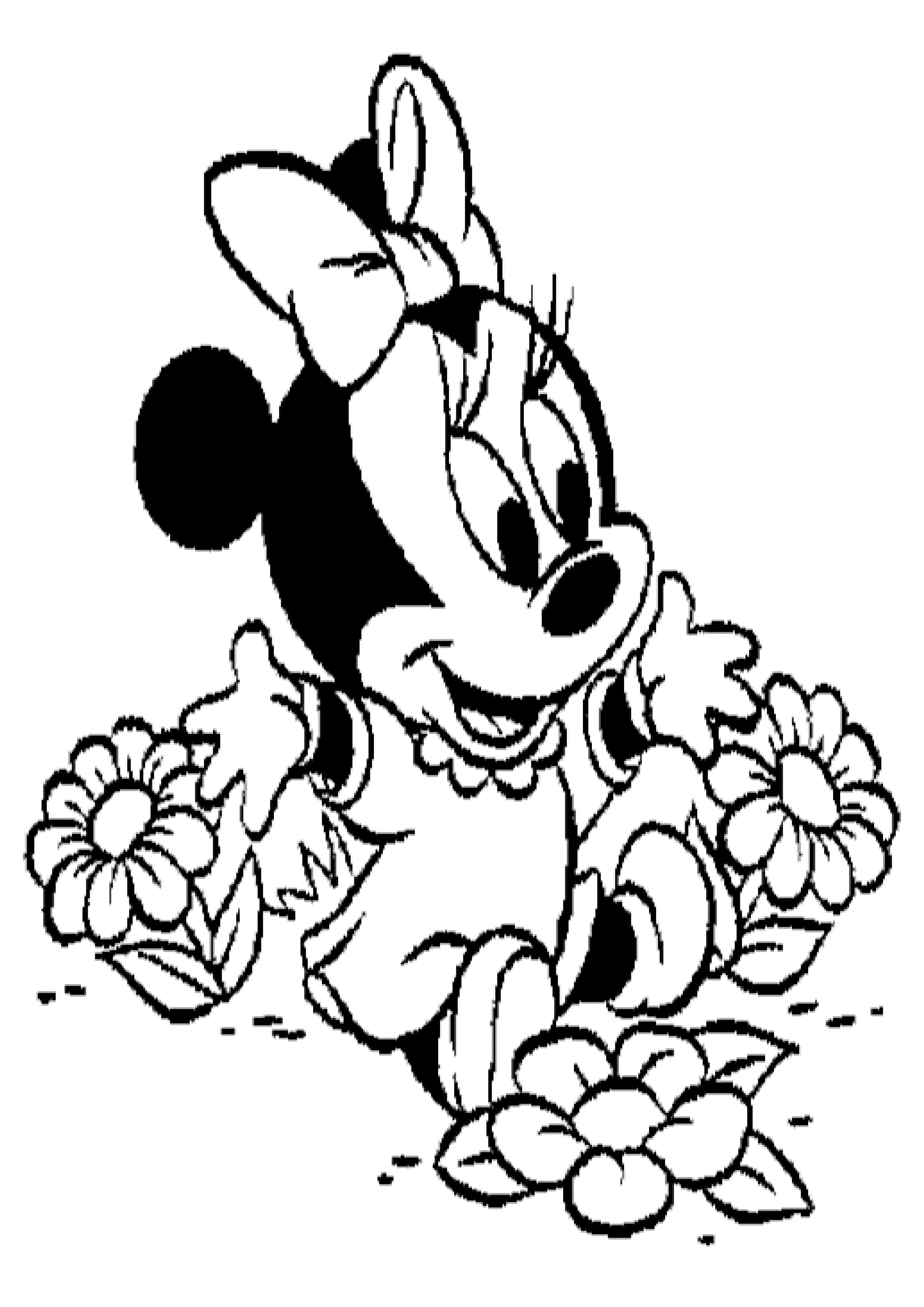 4960x7015 Line Drawing Mickey Mouse Christmas Drawings - Minnie Mouse Line Drawing