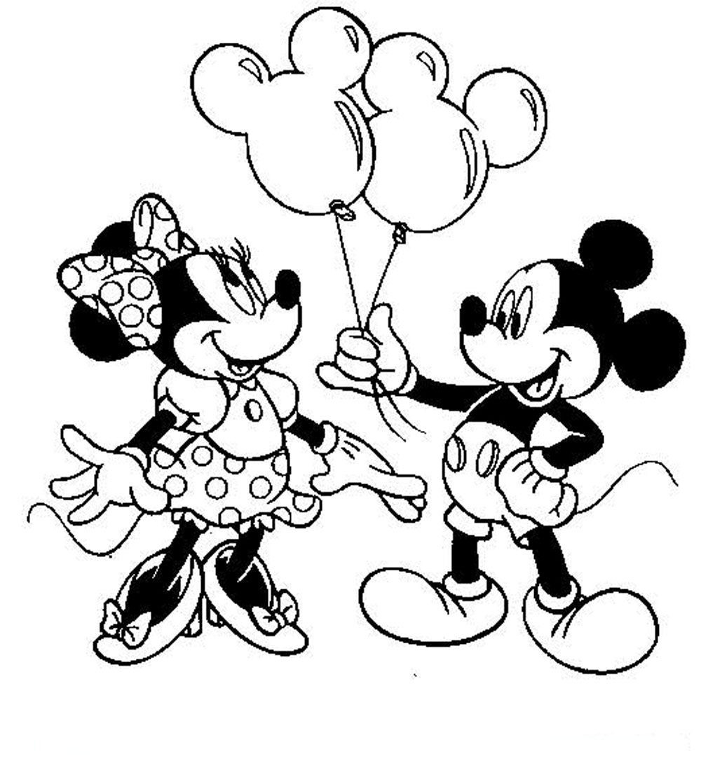 1000x1106 New Gangster Mickey Mouse Coloring Pages Line Drawing - Minnie Mouse Line Drawing