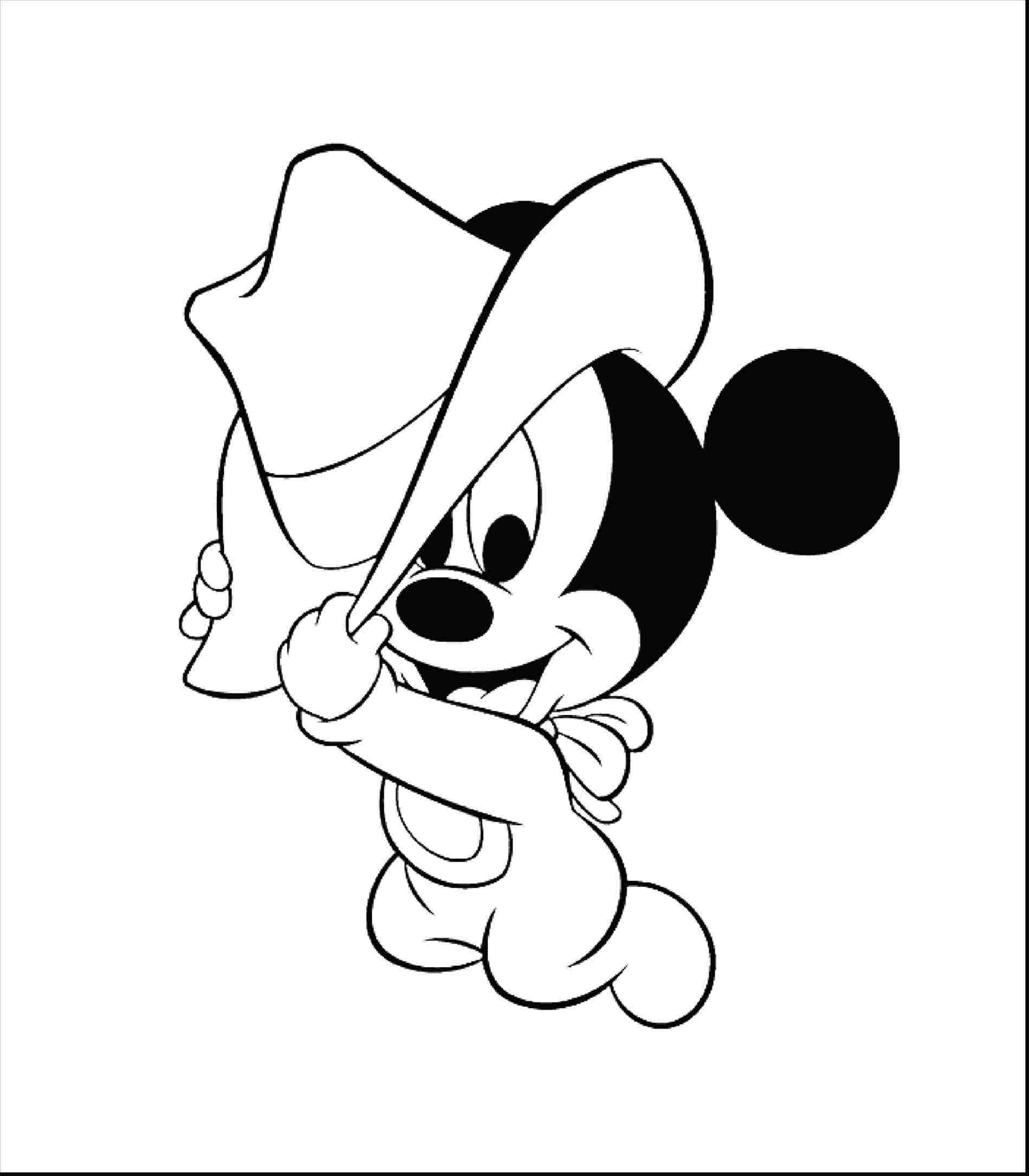 1899x2170 Baby Mickey Mouse Line Drawing Mickey Mouse Coloring Pages - Minnie Mouse Line Drawing
