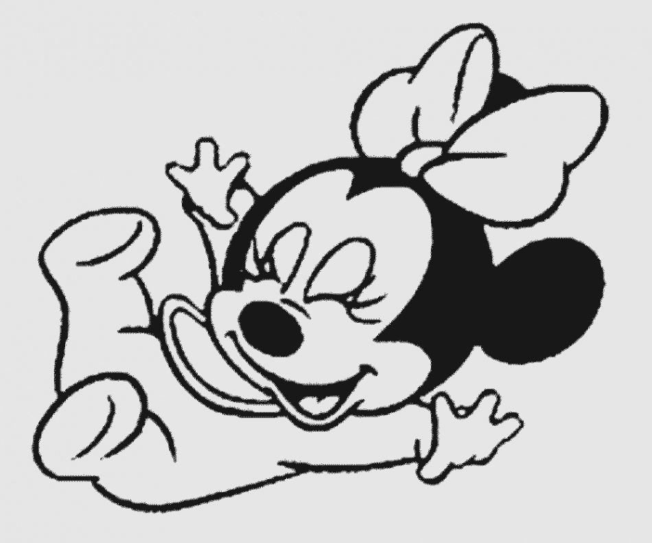 950x791 Pencil Drawings Of Baby Minnie Mouse Baby Mickey Mouse Drawings - Minnie Mouse Pencil Drawing