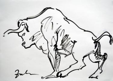 375x268 minotaur drawing - Minotaur Drawing