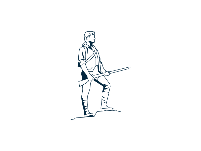 800x600 Minuteman - Minuteman Drawing