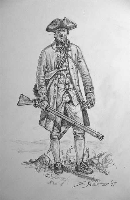 452x694 american revolution revolution tattoo - Minuteman Drawing