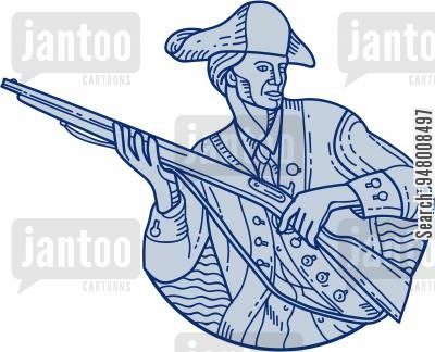 400x324 minuteman cartoons - Minuteman Drawing