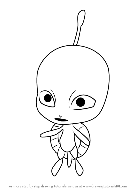 565x800 learn how to draw wayzz kwami from miraculous ladybug - Miraculous Drawings