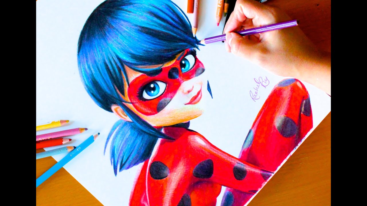 1280x720 drawing ladybug miraculous budget art - Miraculous Drawings