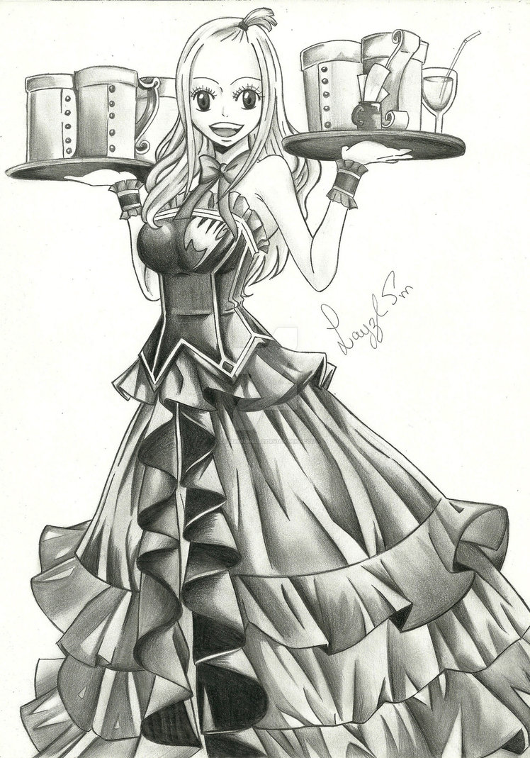 748x1069 my mirajane drawing - Mirajane Drawing