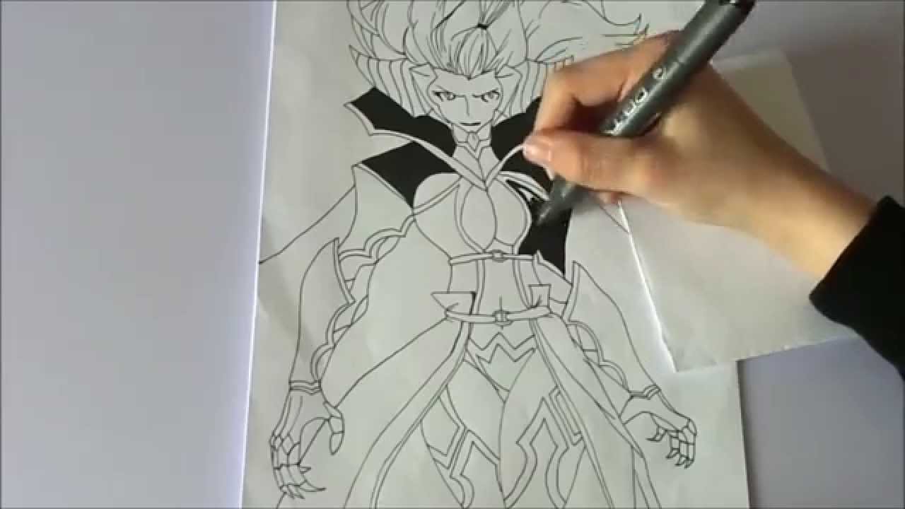 1280x720 speed drawing mirajane strauss - Mirajane Drawing