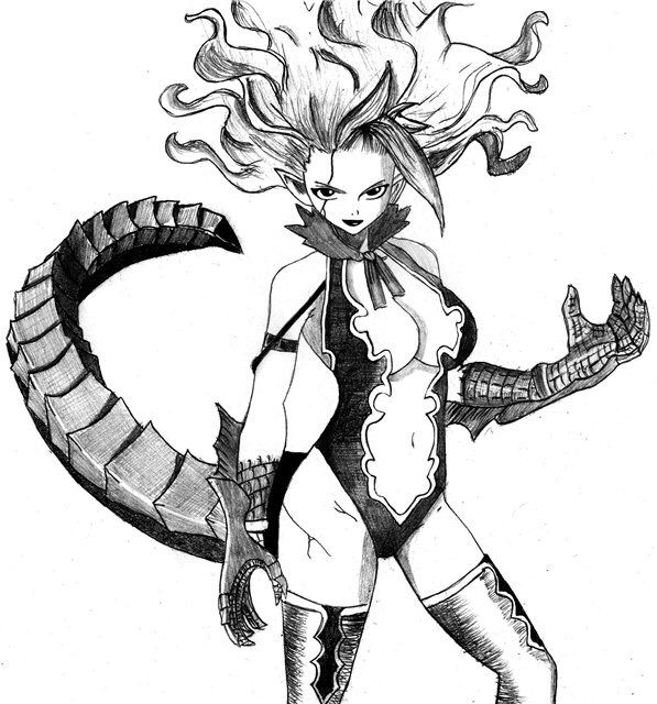 597x640 drawing mirajane - Mirajane Drawing