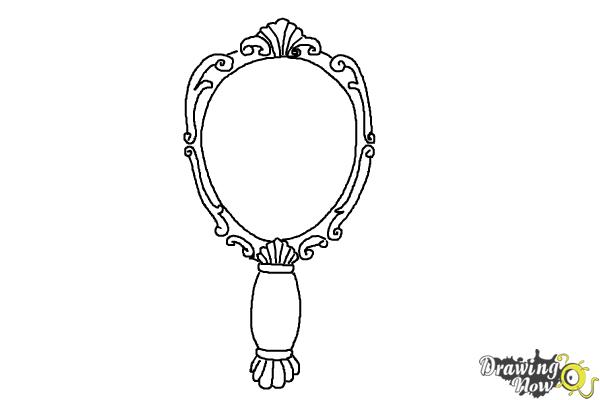 600x400 how to draw a mirror - Mirror Drawing
