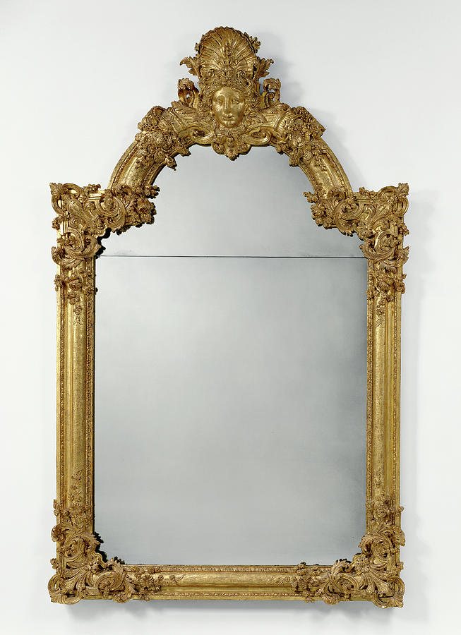 653x900 mirror frame unknown paris, france drawing - Mirror Frame Drawing