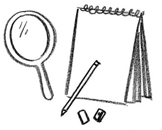 330x264 How To Draw Your Face Kid Can Doodle - Mirror Image Drawing