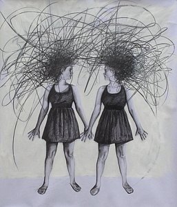 257x300 mirror reflection drawings - Mirror Reflection Drawing