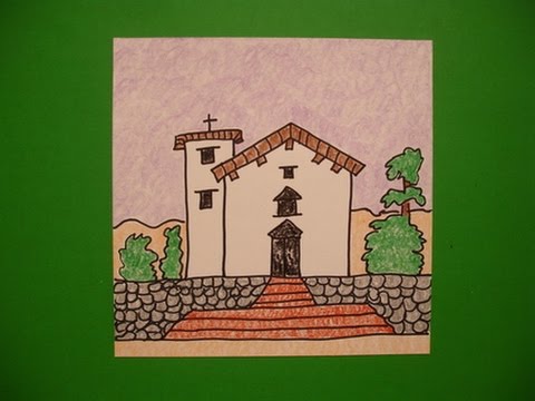 480x360 let's draw mission san jose! - Mission Drawing