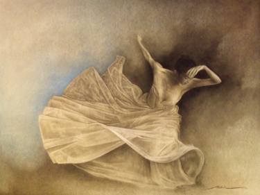 375x281 dancer in the mist drawing - Mist Drawing