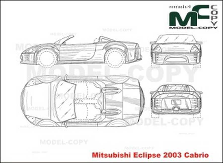 886x649 mitsubishi eclipse cabrio - Mitsubishi Eclipse Drawing