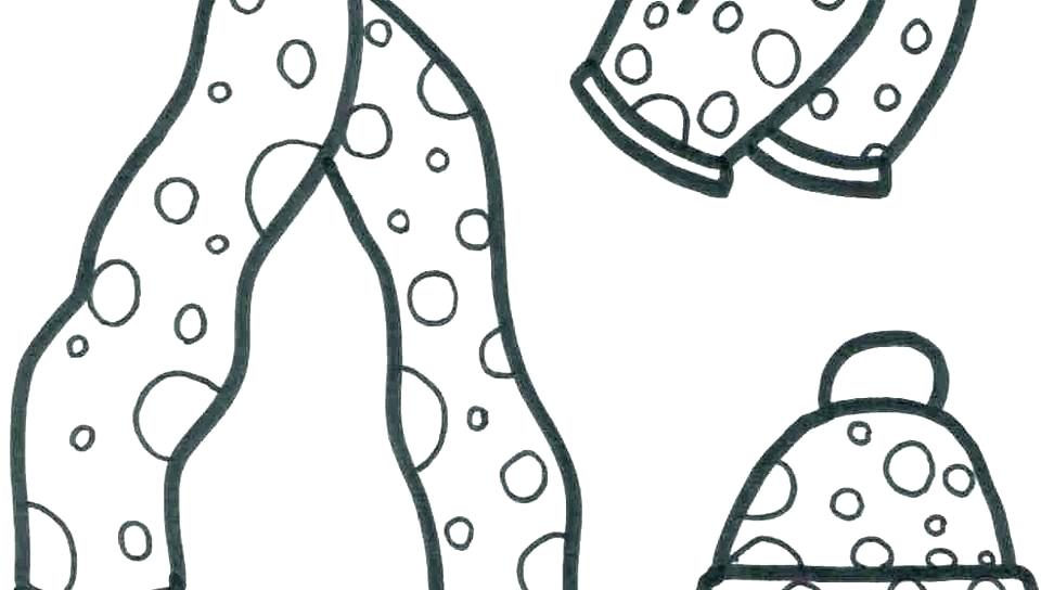 Mitten Drawing Pattern