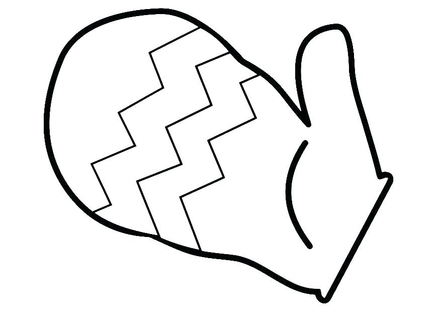 875x620 mittens colouring sheets mitten coloring pattern - Mitten Drawing Pattern