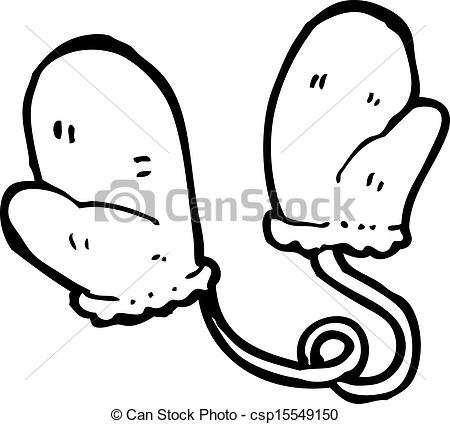 450x424 cartoon mittens - Mittens Drawing