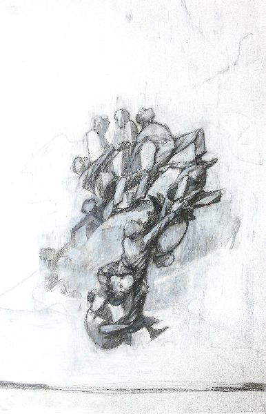 386x600 Mixed Economy John Clark - Mixed Economy Drawing