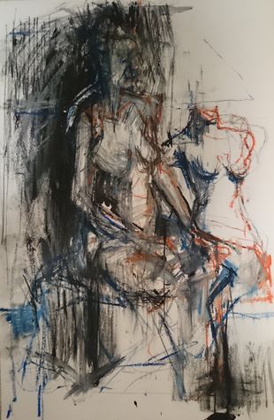 310x475 Life Drawing - Mixed Media Drawing