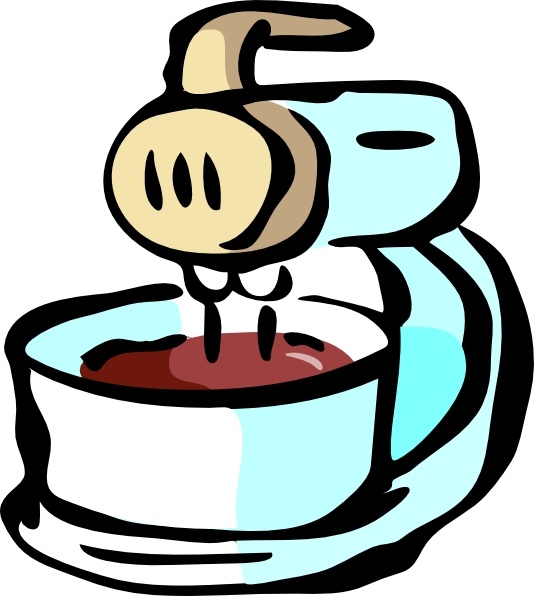 534x596 Food Mixer Clip Art Free Vector In Open Office Drawing - Mixer Drawing