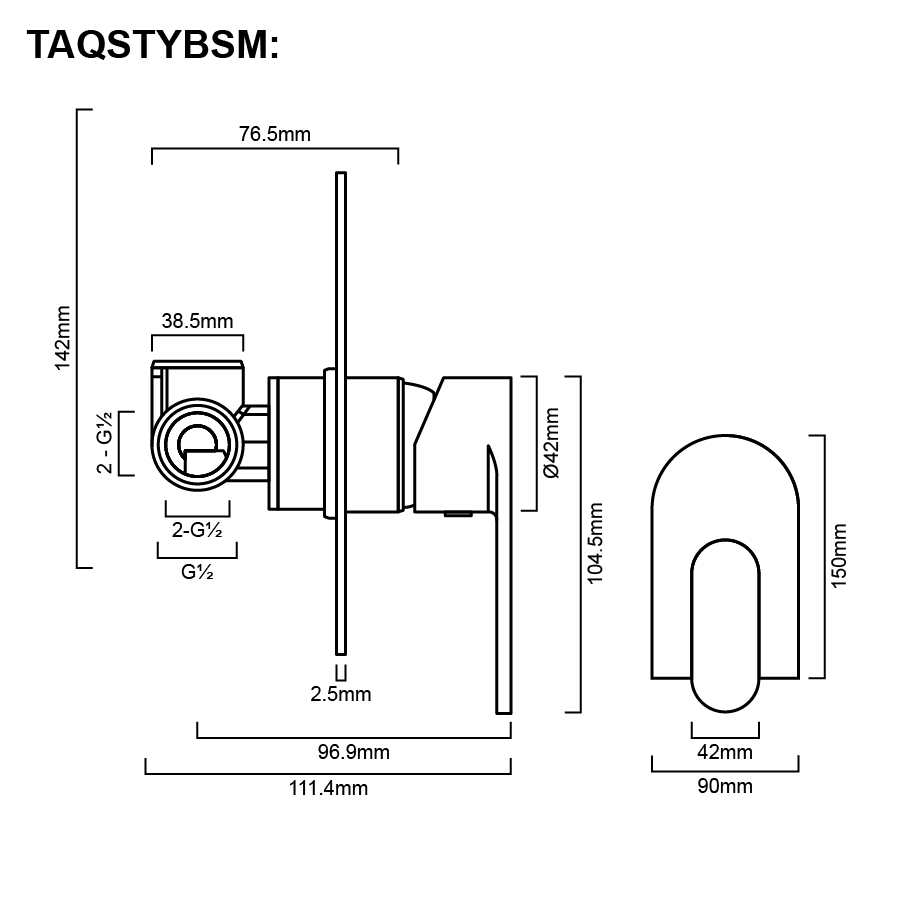 900x900 Style - Mixer Drawing