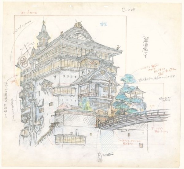 600x551 hayao miyazaki drawings - Miyazaki Drawings