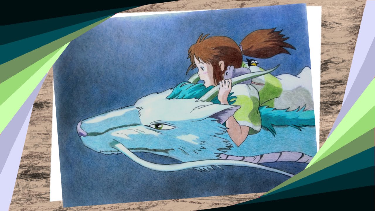 1280x720 spirited away - Miyazaki Drawings