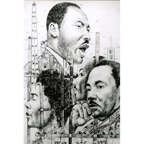 500x500 mlk drawing small print - Mlk Drawing