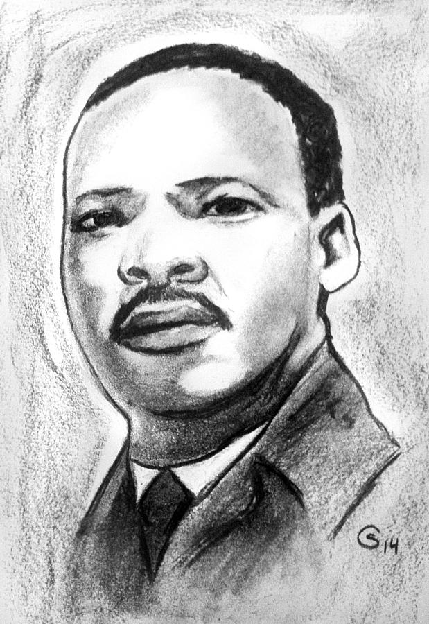 619x900 mlk jr drawing - Mlk Drawing