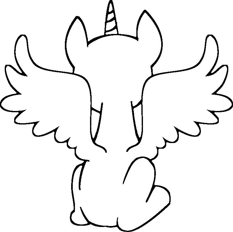 740x738 alicorn drawing mlp base transparent png clipart free download - Mlp Base Drawing