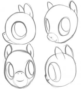 277x302 how to draw my little pony, friendship is magic style, step - Mlp Drawing