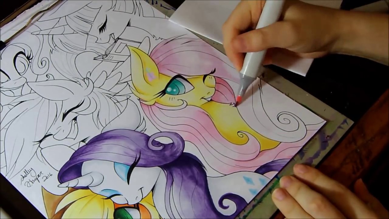 1280x720 speed drawing mlp - Mlp Drawing