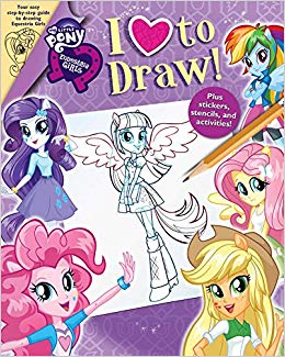 260x325 buy my little pony equestria girls i love to draw! book online - Mlp Eg Drawing